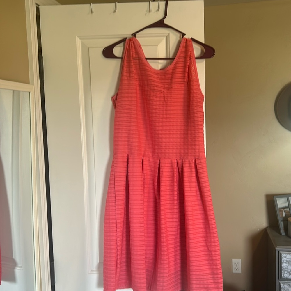 Cute Bright Pink Skater style dress